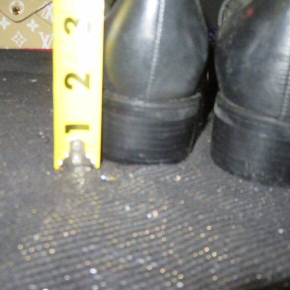 FRANCO SARTO Flex Black Italian Leather Loafers Driving Shoes size 10 - Picture 5 of 13